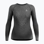 Női thermoaktív hosszú ujjú Odlo Performance Warm Blackcomb Bl Top Crew Neck black