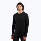 Férfi termikus hosszú ujjú felső ODLO Merino 160 Bl Top Crew Neck black