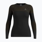 Női termoaktív felső ODLO Fundamentals Performance Warm Bl Top Crew Neck black