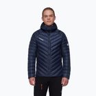 Férfi Mammut Broad Peak IN kapucnis pehelypaplan dzseki marine black