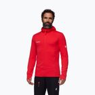 Férfi trekking pulóver Mammut Taiss Light ML kapucnis mammut piros
