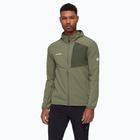 Férfi trekking pulóver Mammut Madris Light ML Hooded zöld