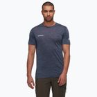 Mammut Tree Wool FL férfi trekking póló tengeri melange