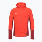Férfi pulóver Mammut Taiss ML Hooded mammut red/dark mammut