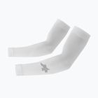 Kerékpáros karmelegítők ASSOS Summer Arm UV Protector P1 white