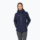 Női esőkabát Mammut Linard HS Thermo Hooded Jacket Women marine