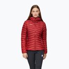 Női bélelt kabát Mammut Albula IN Hooded Jacket Women dark mammut red
