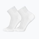Zokni Mammut Multisport Quarter Socks 2 pack white/white