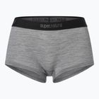 Női thermo boxeralsó super.natural Tundra 175 Boyfriend Hipster cashmere grey melange