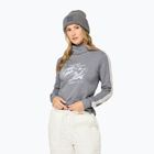 Női pulóver Super.Natural Freeride Roll Neck cashmere grey melange / f. white / f. white