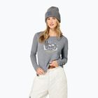 Női hosszú ujjú póló super.natural Apres Ski cashmere grey melange/various