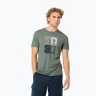 Férfi póló Super.Natural Go Hiking Tee eucalyptus/various
