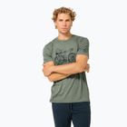 Férfi póló Super.Natural Wander Wheel Tee eucalyptus/blueberry