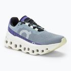 Női futócipő On Cloudmonster mist/blueberry