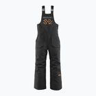 Gyerek kantáros snowboard nadrág ThirtyTwo Basement Bib black/orange