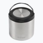 Klean Kanteen TKCanister 473 ml-es, csiszolt rozsdamentes ételmérő termosz