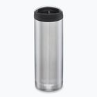 Klean Kanteen TKWide Cafe Cap 473 ml-es, szálcsiszolt rozsdamentes acél termo bögre