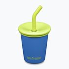 Bögre KLEAN KANTEEN Steel Straw Lid 296 ml super sonic