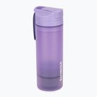 Palack szűrővel Bachgold Selfpress Waterfilter 500 ml lila
