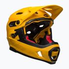 Kerékpáros sisak Bell FF Super DH MIPS Spherical matt fényes sárga/fekete