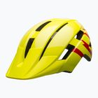 Bell Sidetrack II Jr gyermek biciklis sisak fényes hi-viz/piros