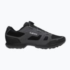 Kerékpáros cipő MTB férfi Giro Gauge Boa dark shadow/black