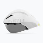 Kerékpáros sisak Giro Aerohead MIPS matte white silver