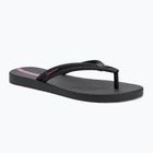 Ipanema Diversa fekete/lila női flip flopok