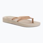 Női flip-flop papucsok Ipanema Bossa Soft V beige/gold