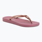 Női flip-flop papucsok Ipanema Anat Tan lilac/metallic pink