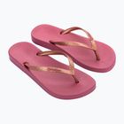Női flip-flop papucsok Ipanema Anat Tan lilac/metallic pink