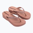 Női flip-flop papucsok Ipanema Mesh Chic Plat brown/glitter
