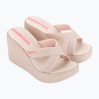 Női papucsok Ipanema High Fashion II Slide beige/glitter/pink
