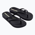 Női Ipanema Bossa Soft V fekete flip flopok
