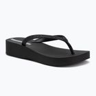 Női Ipanema Mesh Chic Plat fekete/glitter fekete flip flopok