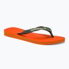 Havaianas Brasil Logo sunset orange flip-flop papucs