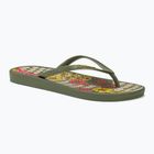 Női flip-flop papucs Ipanema Anatomic Temas green/beige/pink