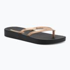 Női Ipanema Bossa Soft V fekete/arany flip flopok