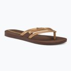 Női flip-flop papucs Ipanema Bossa brown/gold