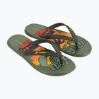 Férfi RIDER R1 Energy VII zöld/narancs/sárga flip flopok