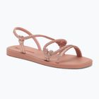 Női Ipanema Solar Glow Sand rózsaszín/csillámos/barna csempe szandálok