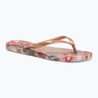 Ipanema Verao Tropical bézs/arany női flip-flopok