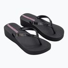 Női Ipanema Mesh X Plat fekete/fekete/lila flip flopok
