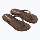 Női Ipanema Mesh IX barna/barna/arany flip flopok