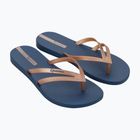 Ipanema Bossa kék/metál rózsaszín női flip flopok