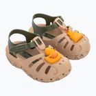 Ipanema Summer XV Baby világos bézs/zöld/sárga szandálok