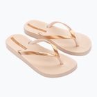 Ipanema női Anat Connect II bézs/arany flip flopok