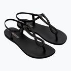 Ipanema Class Twist fekete/sötétszürke női szandálok