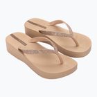 Ipanema női flip flop Mesh Chic Plat bézs/csillám bézs