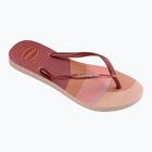 Női Havaianas Slim Palette Glow balett flip flop rózsa